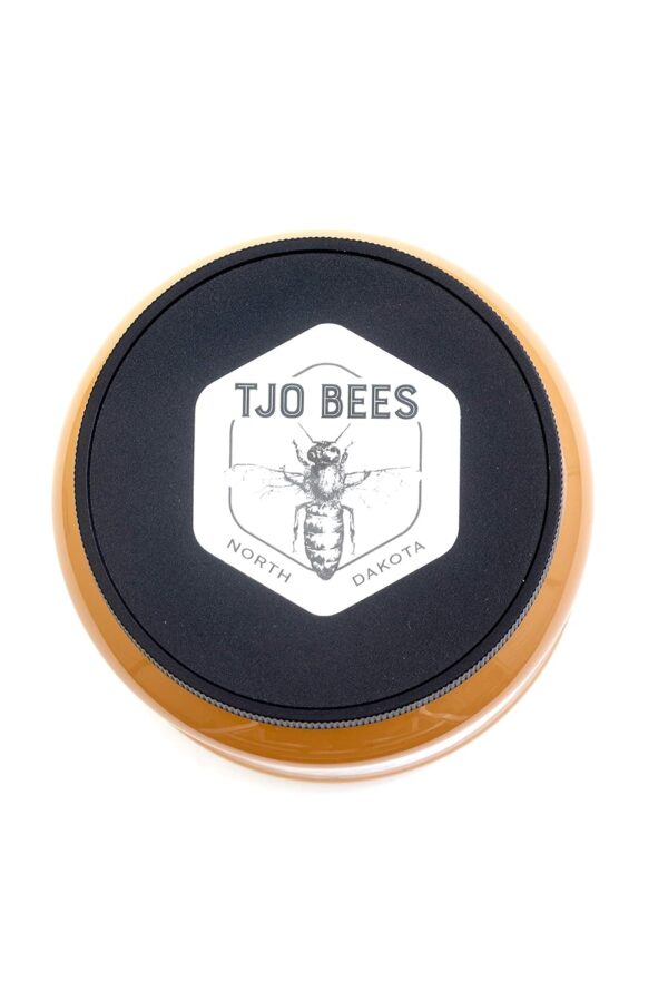 TJO Bees Raw and Unfiltered Honey (5 LB (80 OZ) Jar) - Image 4